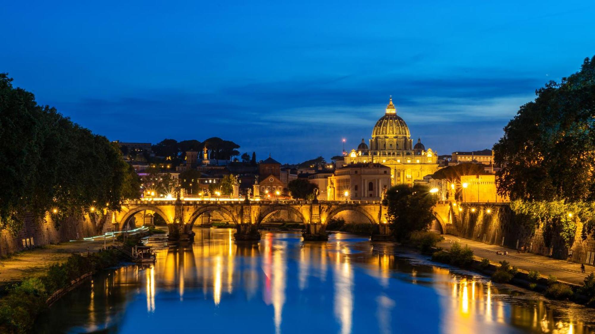Moderno Cornelia-san Pietro Con Giardino Rom